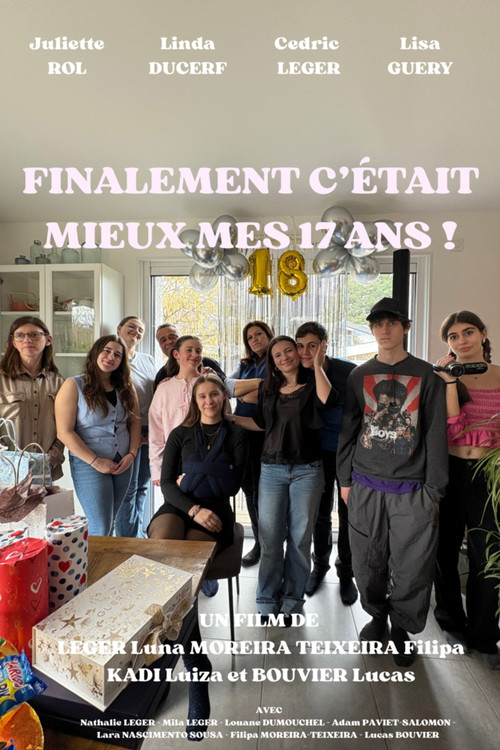 Finalement c'était mieux mes 17 ans ! (2026) movie poster