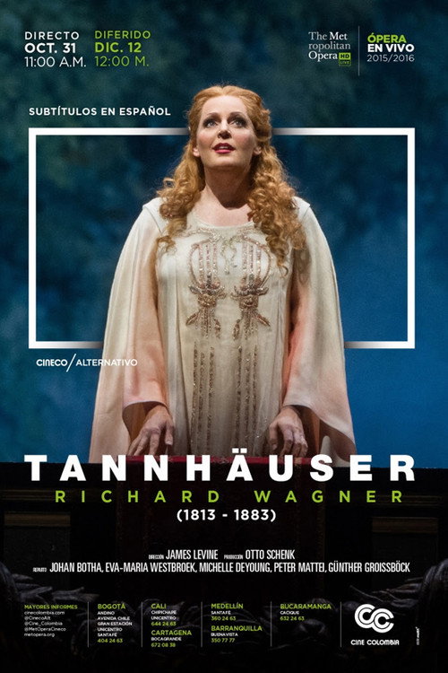 The Metropolitan Opera: Tannhäuser (2015) movie poster