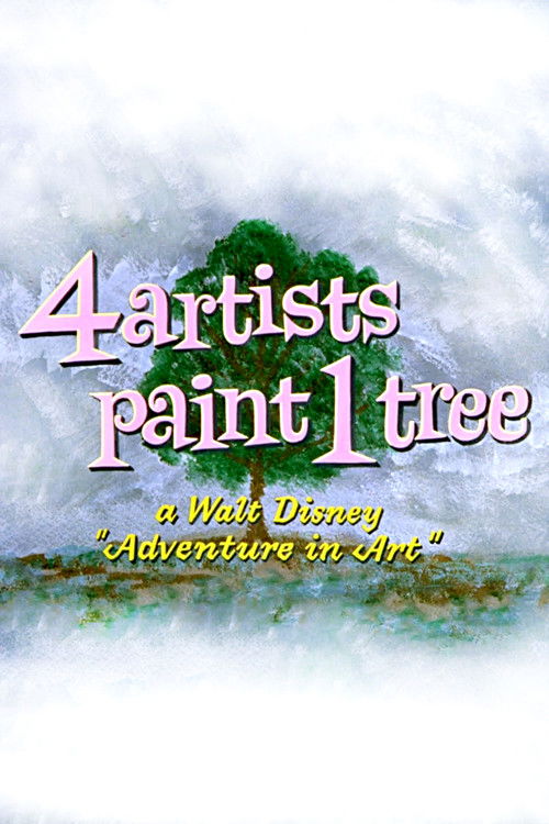 4 Artists Paint 1 Tree: A Walt Disney 'Adventure in Art' (1958) movie poster