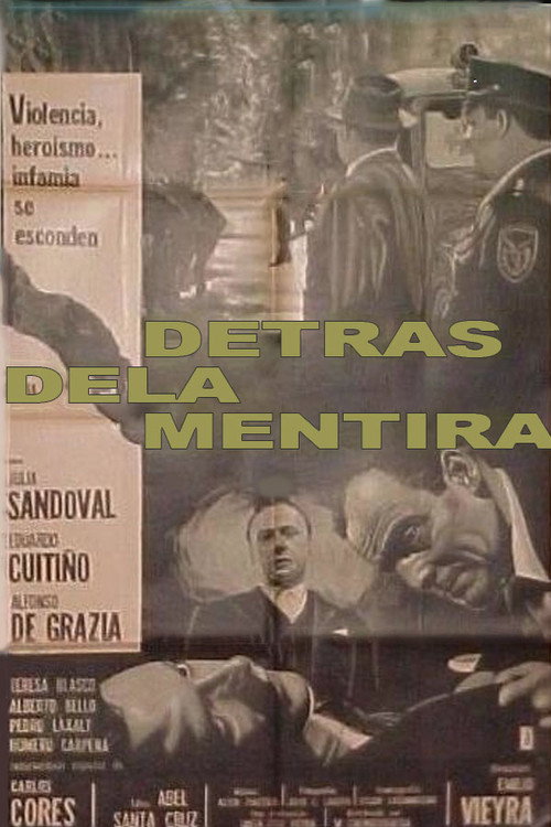 Detrás de la mentira (1962) movie poster