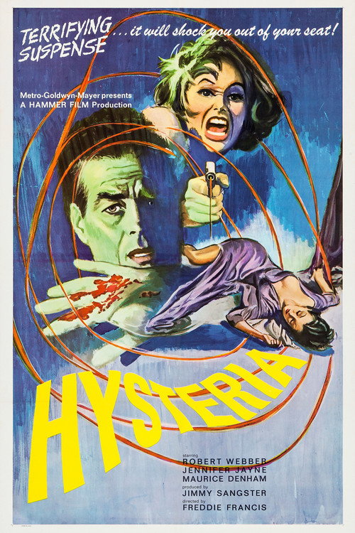 Hysteria (1965) movie poster