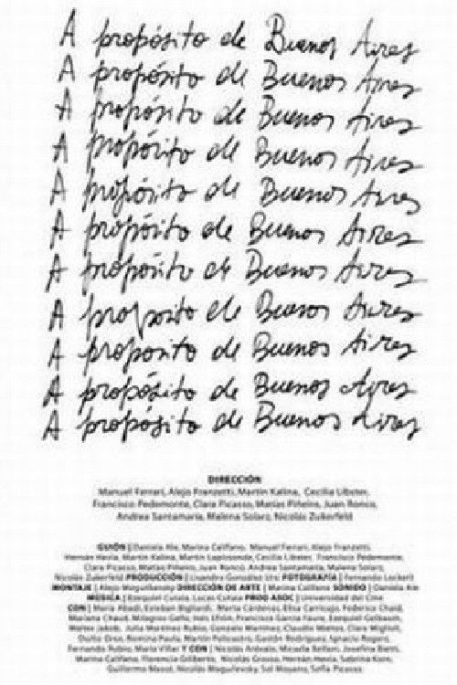 About Buenos Aires (2006) movie poster
