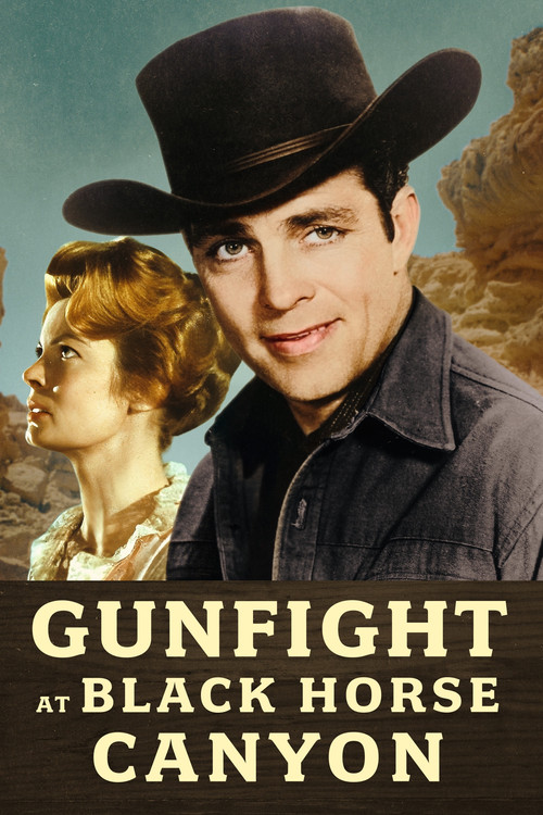 Gunfight at Black Horses Canyon (1961) movie poster