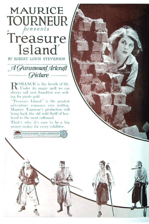 Treasure Island (1920) movie poster