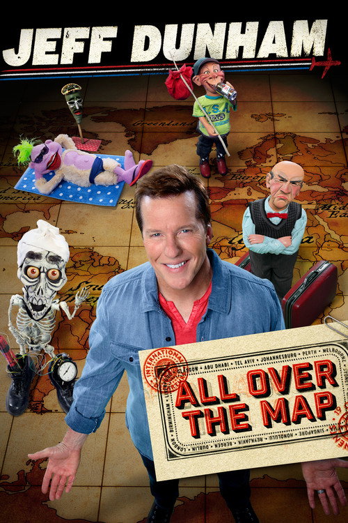 Jeff Dunham: All Over the Map (2014) movie poster