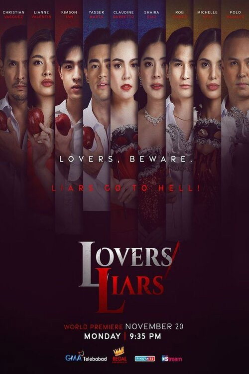 Lovers/Liars (2023) TV show poster