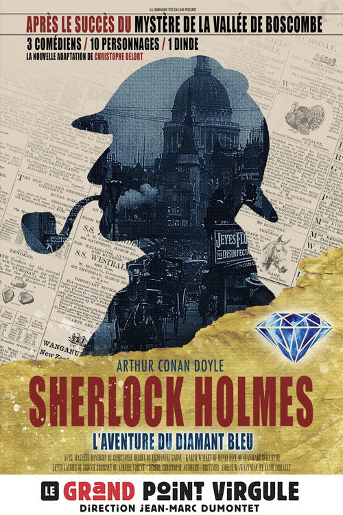 Sherlock Holmes et l'Aventure du Diamant Bleu (2023) movie poster
