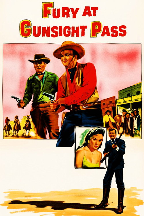 Fury at Gunsight Pass (1956) movie poster