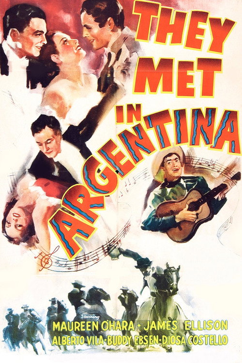 They Met in Argentina (1941) movie poster