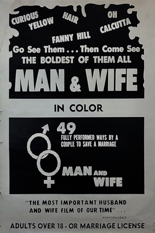 Man & Wife: An Educational Film for Married Adults (1969) movie poster