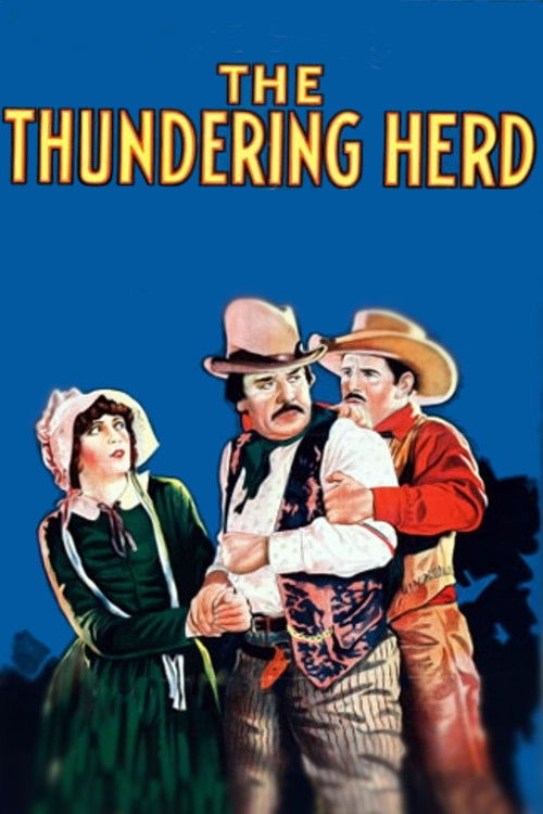 The Thundering Herd (1925) movie poster