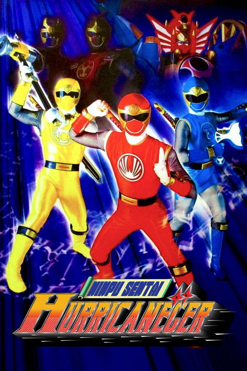 Ninpuu Sentai Hurricaneger (2002) TV show poster