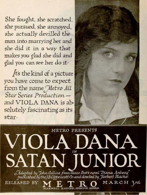 Satan Junior (1919) movie poster