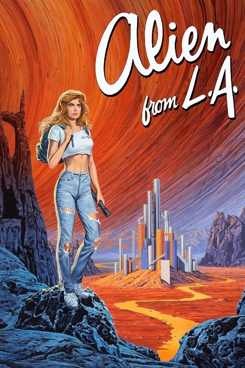 Alien from L.A. (1988) movie poster