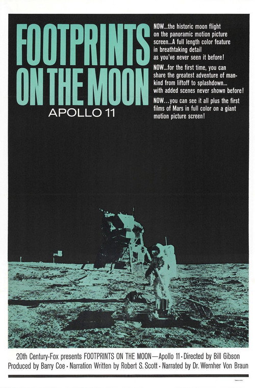 Footprints on the Moon (1969) movie poster