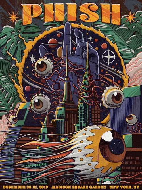 Phish 2019-12-31 Madison Square Garden, New York, NY (2019) movie poster