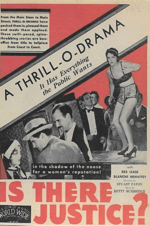 Is There Justice? (1931) movie poster