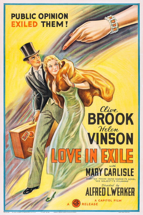 Love in Exile (1936) movie poster