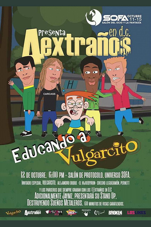 4 EXTRAÑOS EN DC (2011) TV show poster