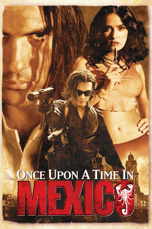 Once Upon a Time in Mexico (2003) movie poster