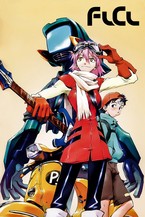 FLCL (2000) TV show poster