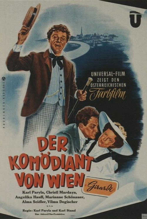 Der Komödiant von Wien (1954) movie poster