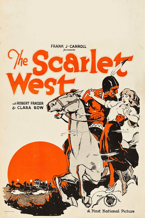 The Scarlet West (1925) movie poster