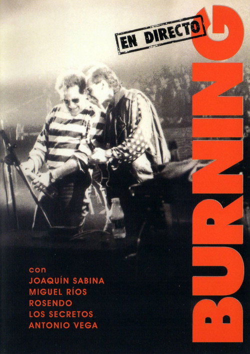 Burning en directo (1991) movie poster