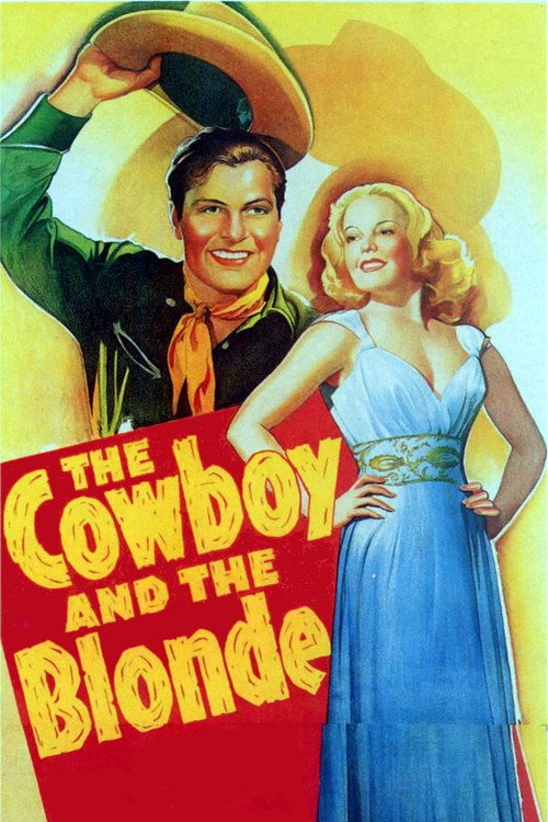 The Cowboy and the Blonde (1941) movie poster
