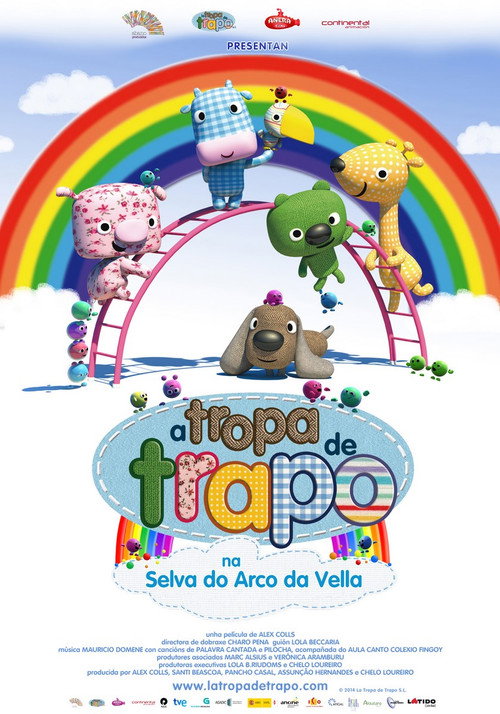 The Rag Troop in the Rainbow Jungle (2014) movie poster