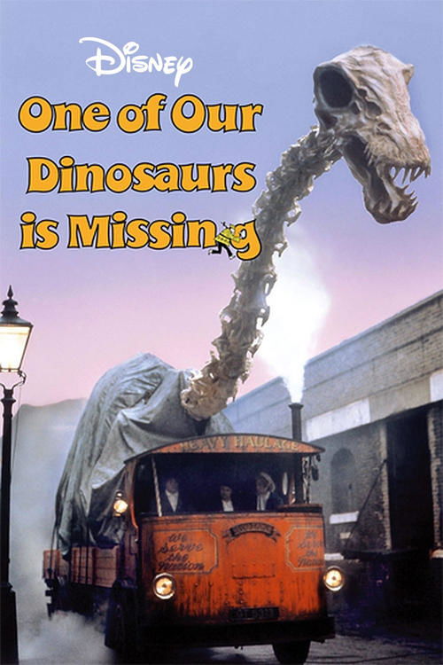 One of Our Dinosaurs Is Missing (1975) movie poster