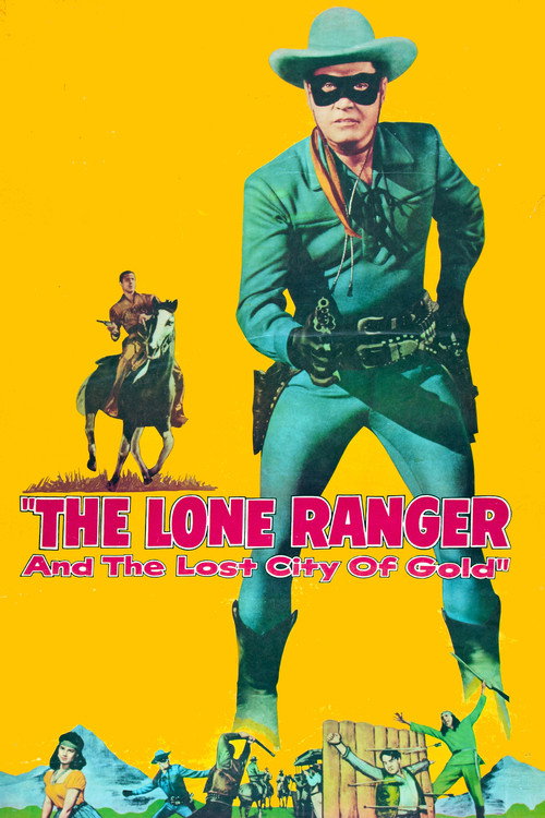 The Lone Ranger and the Lost City of Gold (1958) movie poster