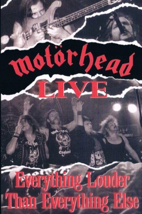 Motörhead - Everything Louder Than Everything Else (1991) movie poster