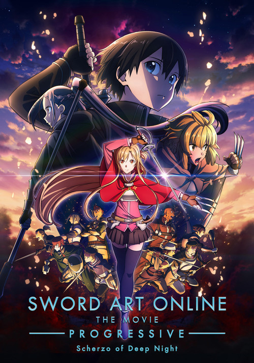 Sword Art Online the Movie – Progressive – Scherzo of Deep Night (2022) movie poster
