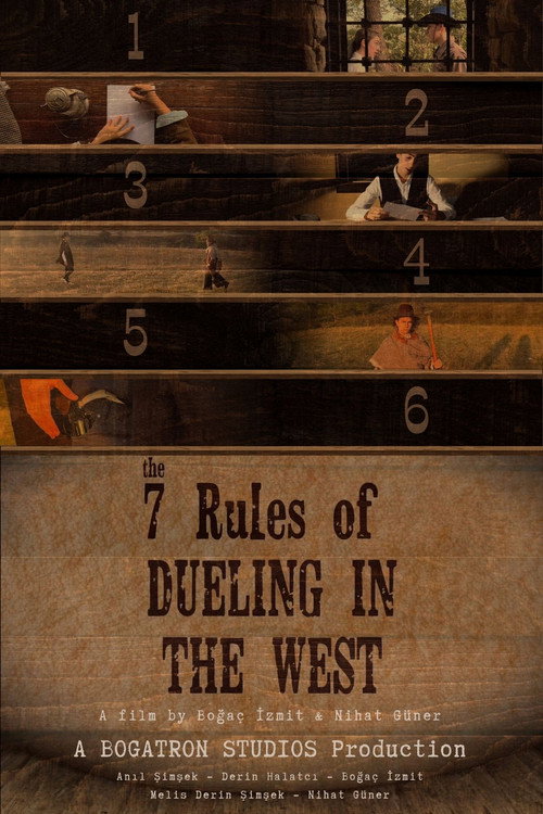 the 7 Rules of DUELING IN THE WEST (2025) movie poster