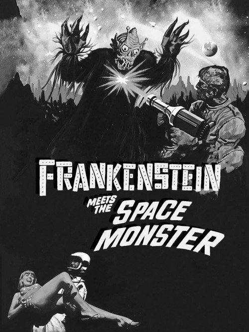 Frankenstein Meets the Space Monster (1965) movie poster