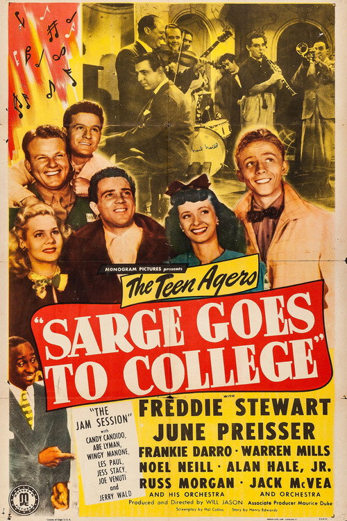 Sarge Goes to College (1947) movie poster