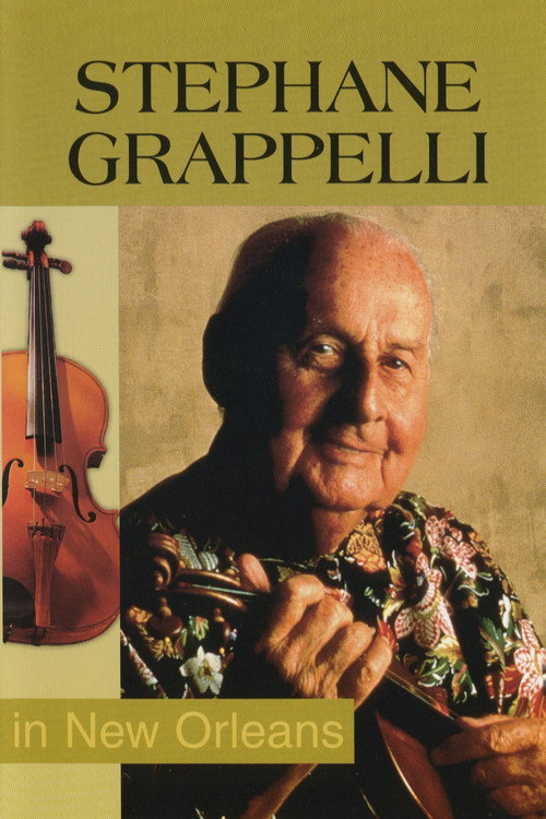 Stephane Grappelli - In New Orleans 1989 (2001) movie poster
