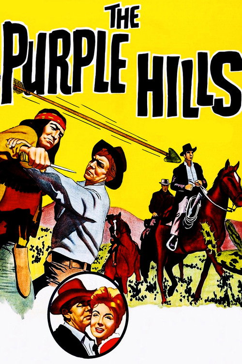 The Purple Hills (1961) movie poster