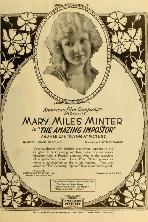 The Amazing Impostor (1919) movie poster