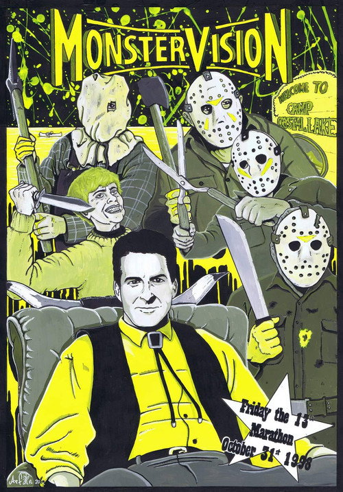 MonsterVision (1996) TV show poster