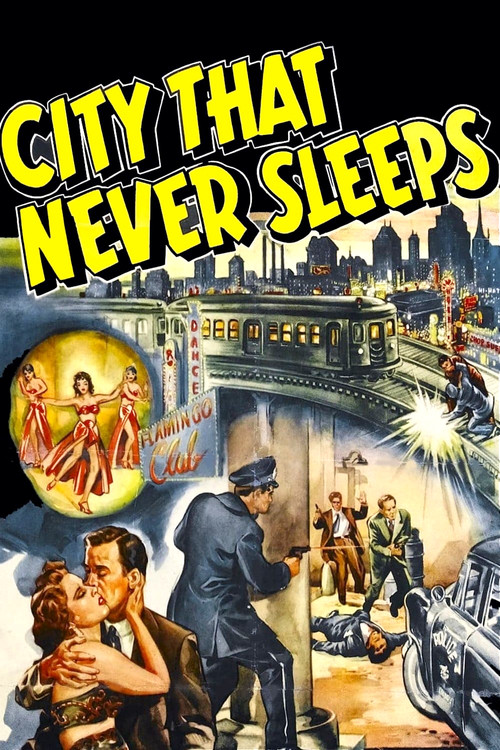 City That Never Sleeps (1953) movie poster