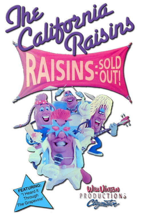 Raisins Sold Out: The California Raisins II (1990) movie poster