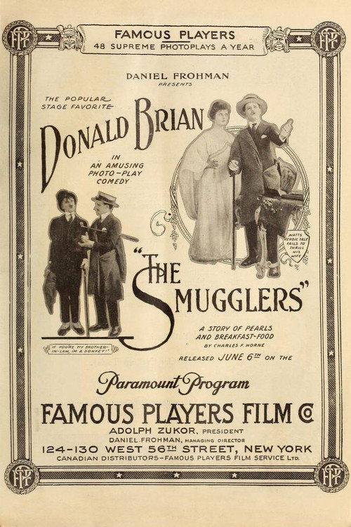 The Smugglers (1916) movie poster