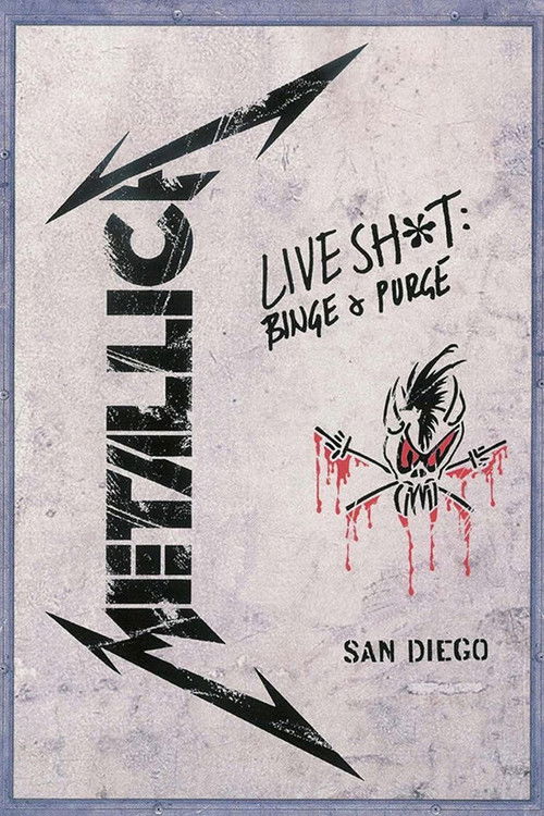 Metallica: Live Shit - Binge & Purge, San Diego 1992 (1992) movie poster