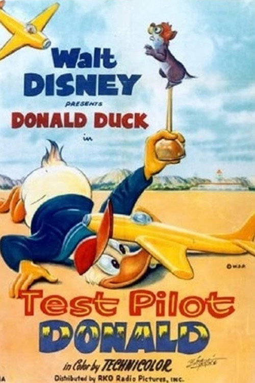 Test Pilot Donald (1951) movie poster