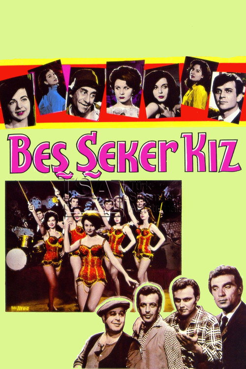 Beş Şeker Kız (1964) movie poster