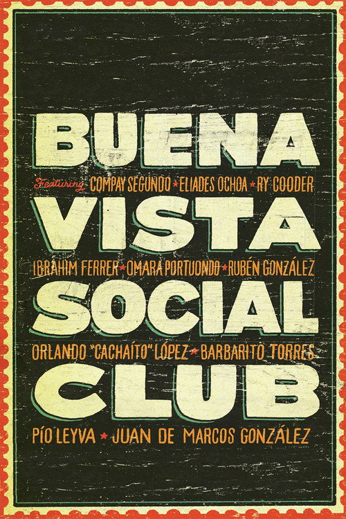 Buena Vista Social Club (1999) movie poster