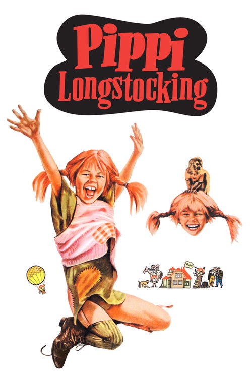 Pippi Longstocking (1969) TV show poster