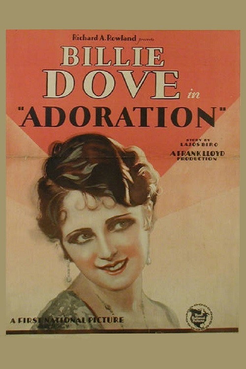 Adoration (1928) movie poster